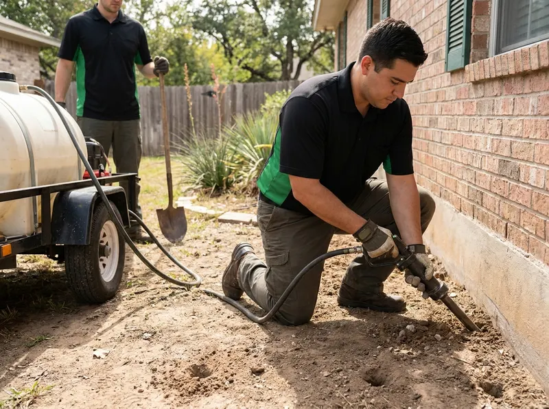 Subterranean Termite Soil Treatment in Austin, TX